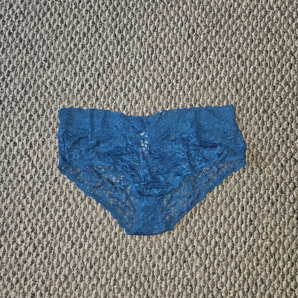 teal lacy underwear xxxl